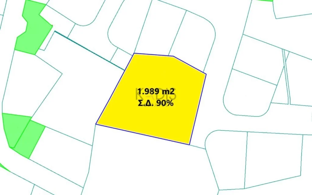 1,989m² Plot for Sale in Tseri, Nicosia District