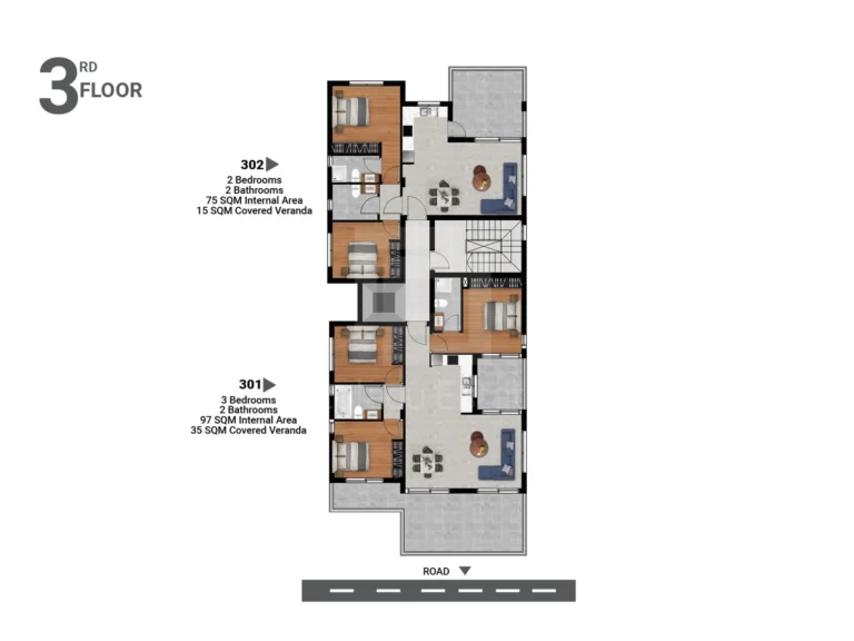 3 Bedroom Apartment for Sale in Limassol – Agios Athanasios