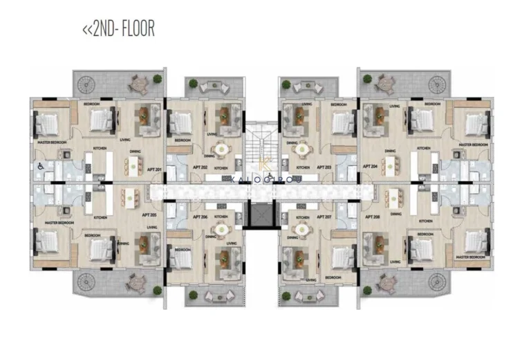 1 Bedroom Apartment for Sale in Oroklini, Larnaca District