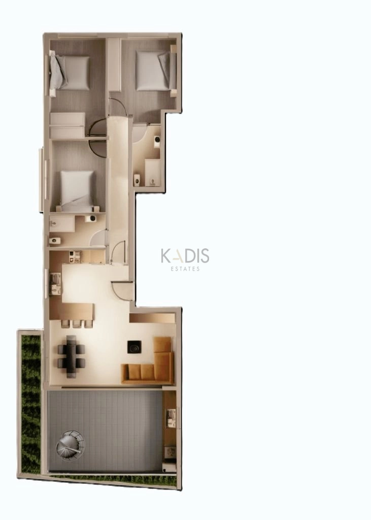 1 Bedroom Apartment for Sale in Limassol – Katholiki