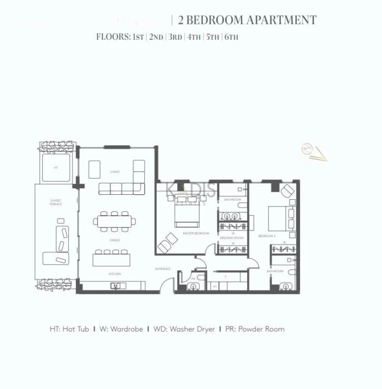 2 Bedroom Apartment for Sale in Limassol District