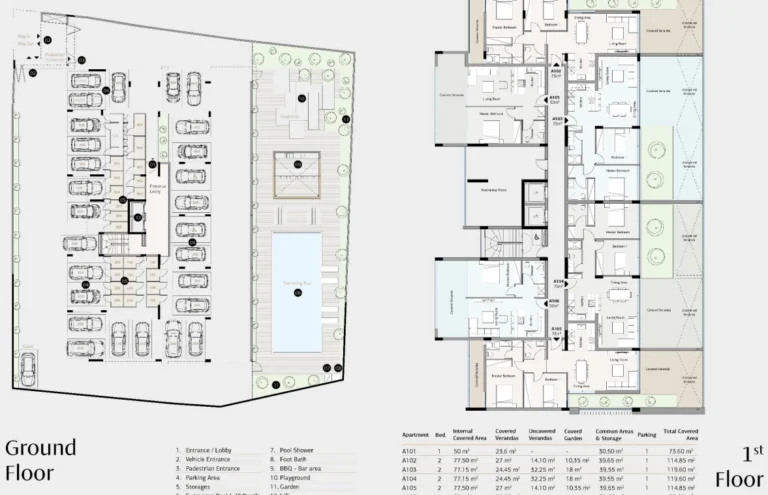 3 Bedroom Apartment for Sale in Germasogeia, Limassol District