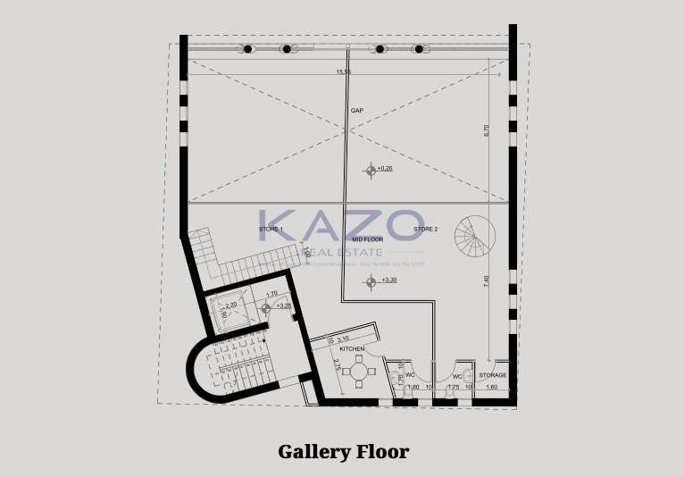 1222m² Building for Rent in Limassol District