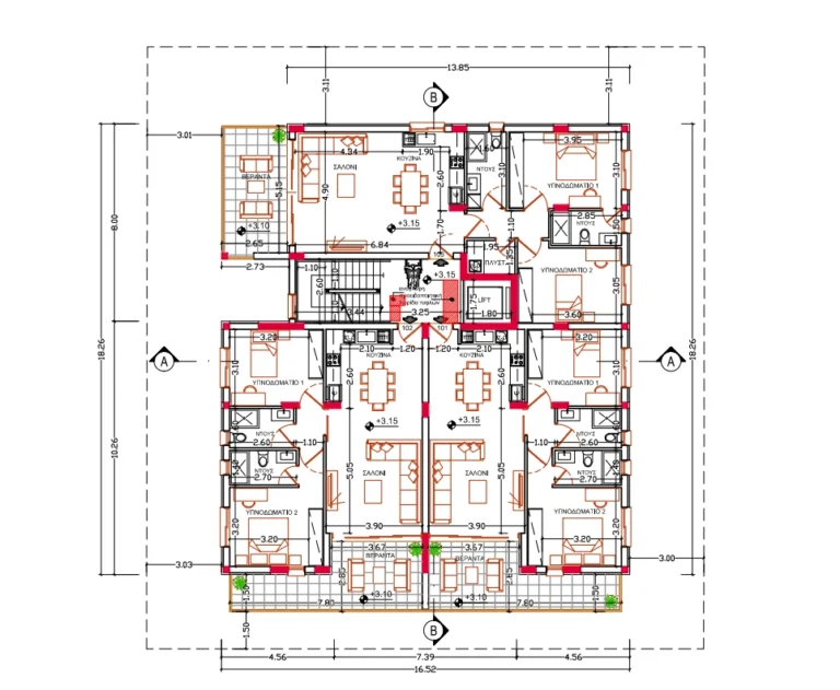2 Bedroom Apartment for Sale in Agios Dometios – Agios Georgios, Nicosia District