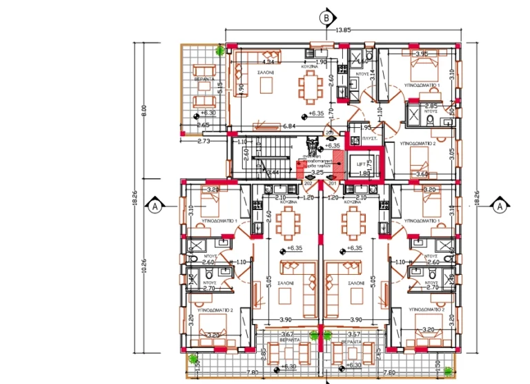 2 Bedroom Apartment for Sale in Agios Dometios – Agios Georgios, Nicosia District