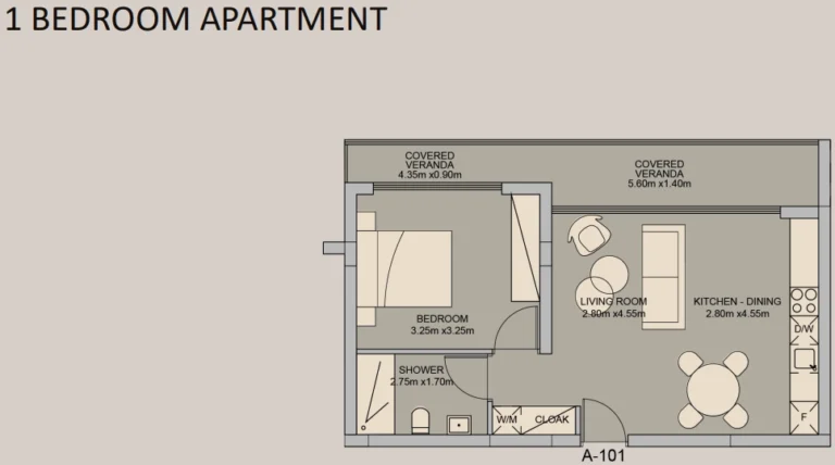 3 Bedroom Apartment for Sale in Paphos – Universal