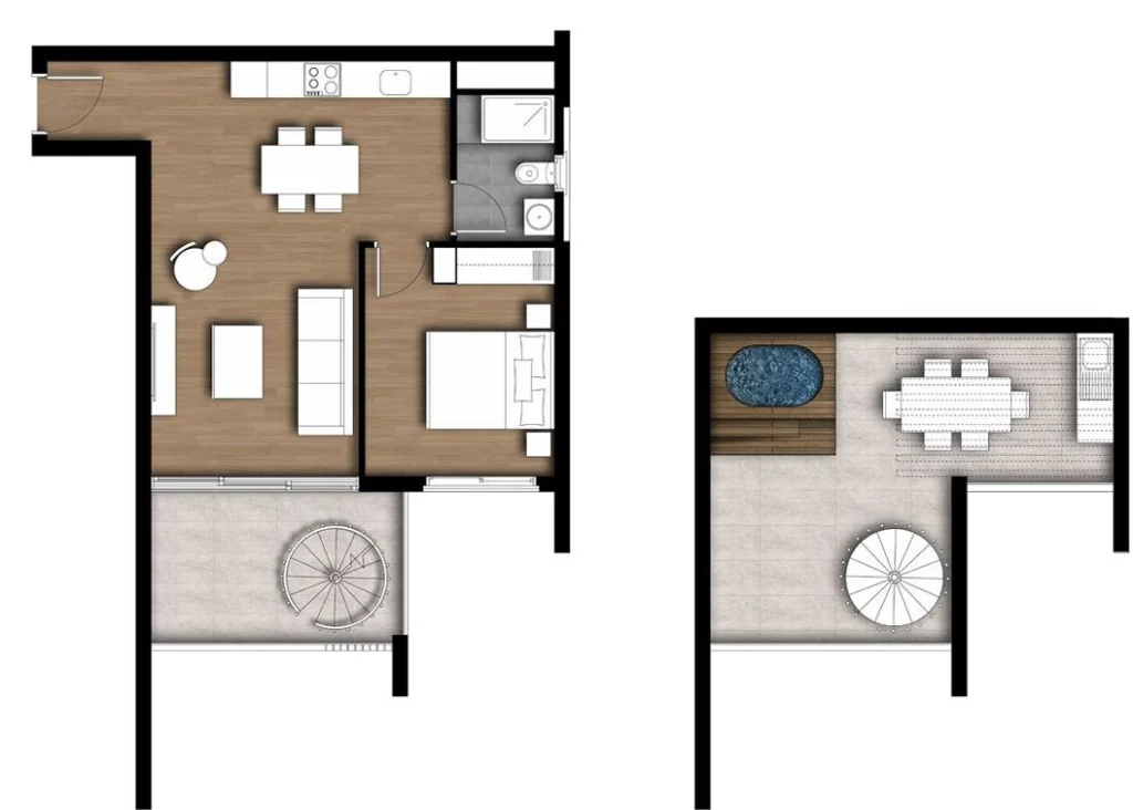 1 Bedroom Apartment for Sale in Limassol – Zakaki