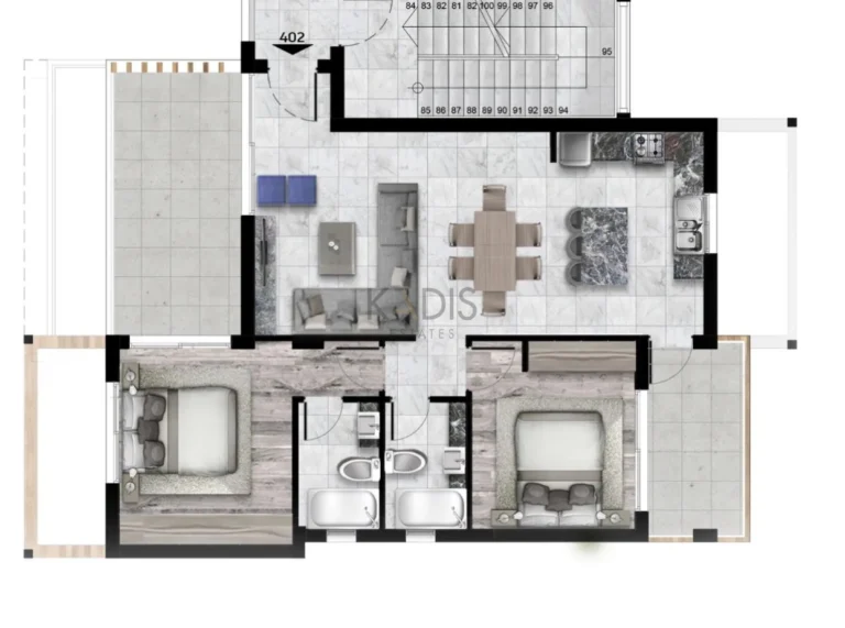 2 Bedroom Apartment for Sale in Limassol District