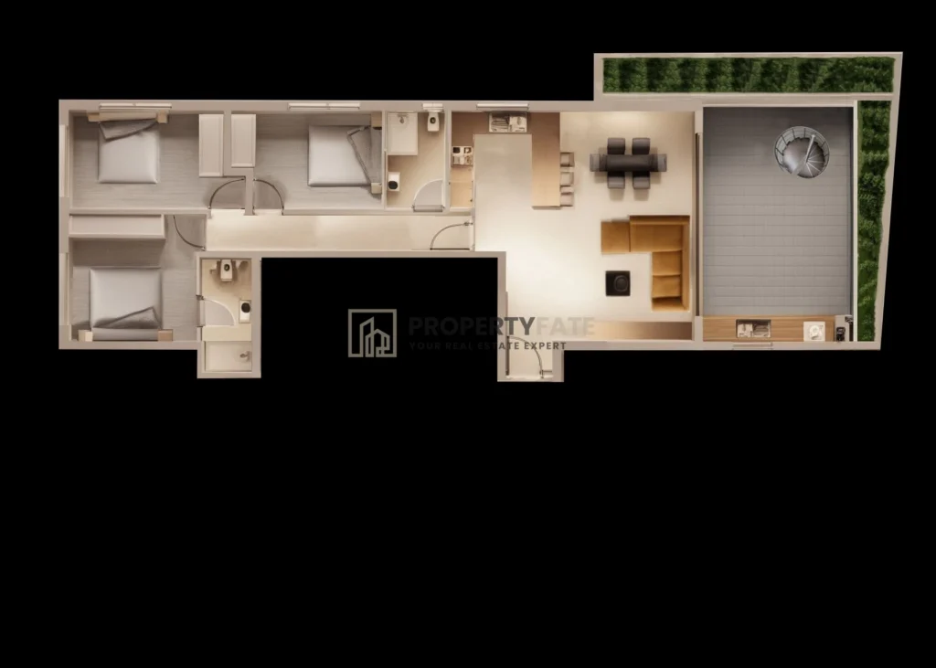 3 Bedroom Apartment for Sale in Limassol – Agia Zoni