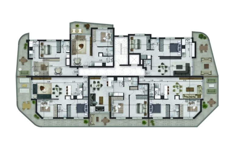 2 Bedroom Apartment for Sale in Limassol – Omonoia