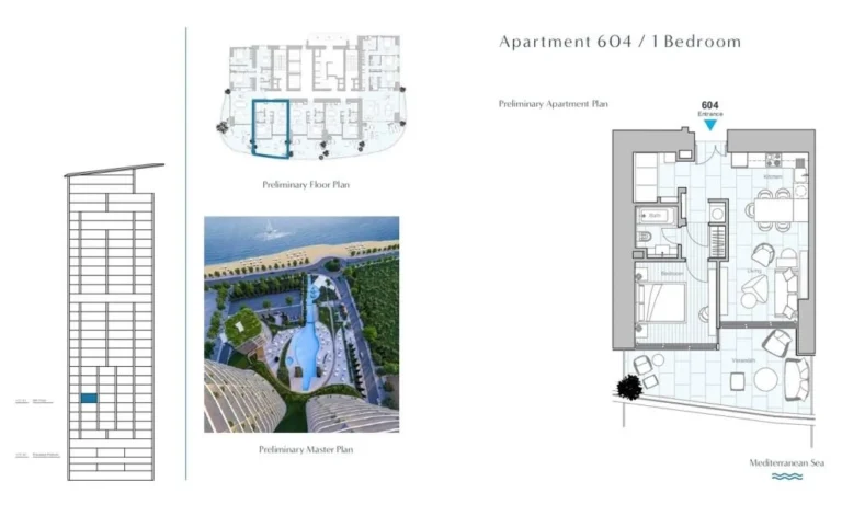 1 Bedroom Apartment for Sale in Nicosia – Agios Ioannis, Limassol District