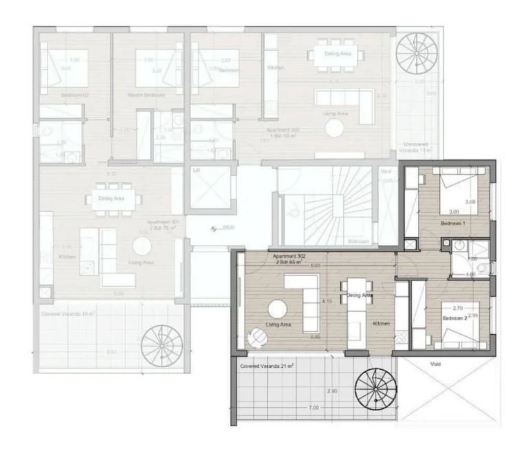 2 Bedroom Apartment for Sale in Germasogeia, Limassol District