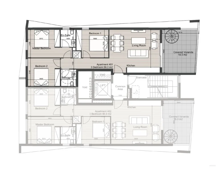3 Bedroom Apartment for Sale in Limassol – Agia Zoni