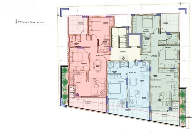 2 Bedroom Apartment for Sale in Aradippou, Larnaca District