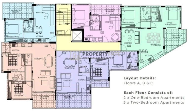 2 Bedroom Apartment for Sale in Limassol – Omonoia