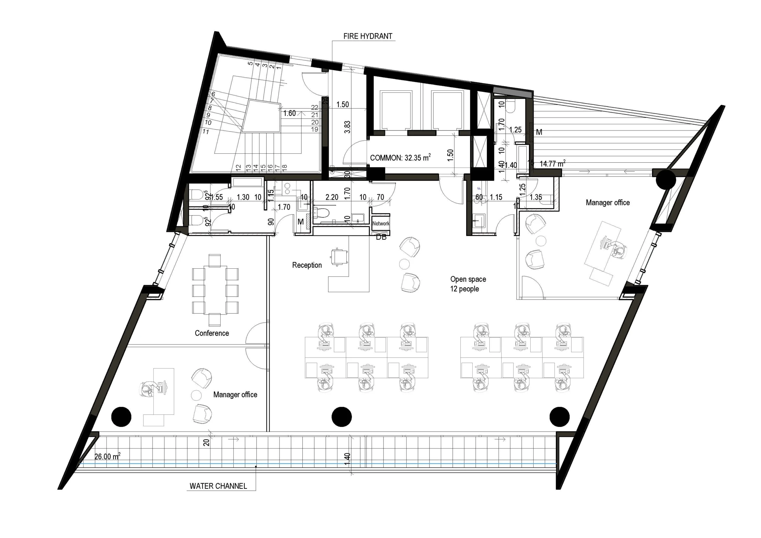 247m² Office for Rent in Limassol – Kapsalos
