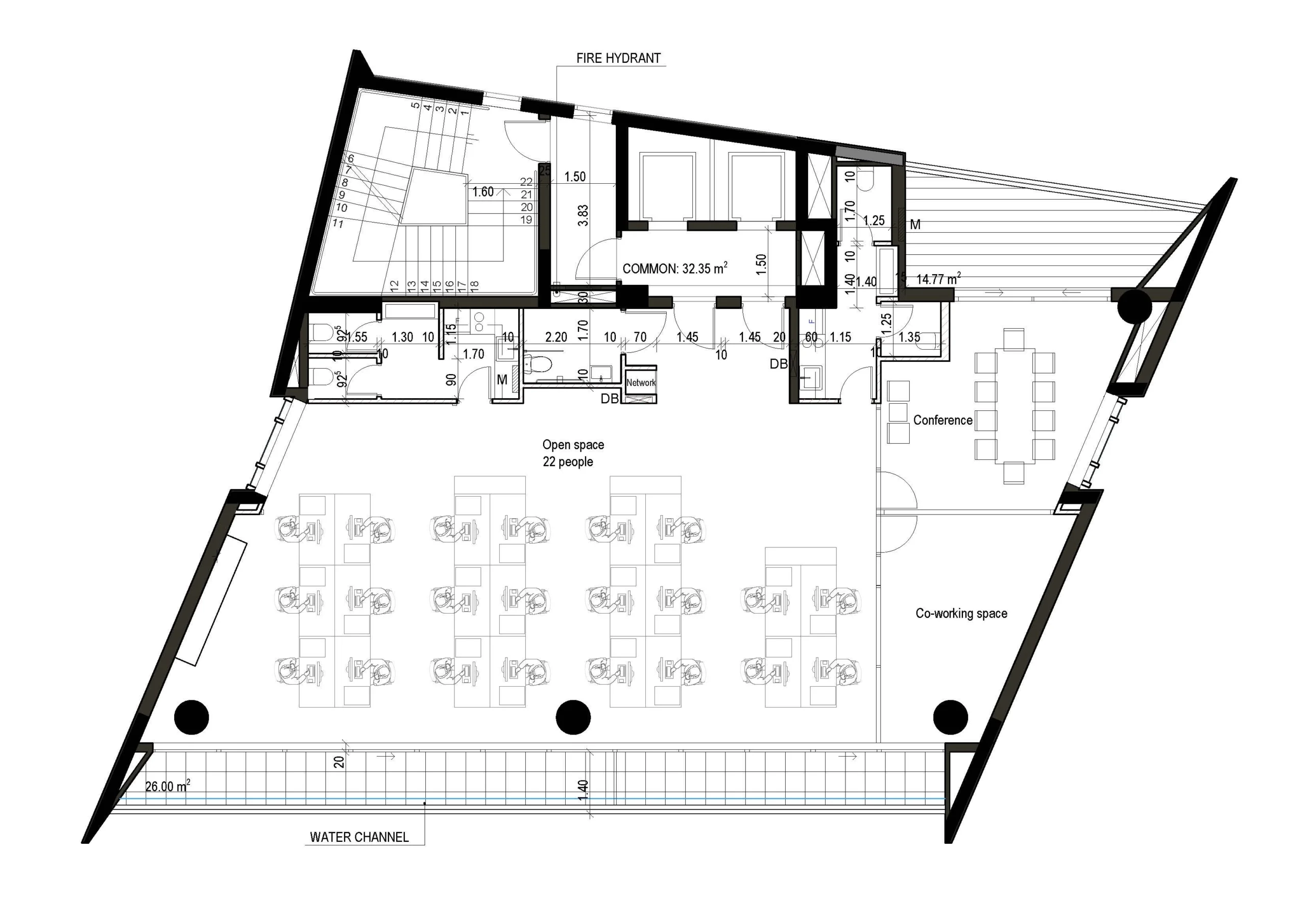 379m² Office for Rent in Limassol – Kapsalos