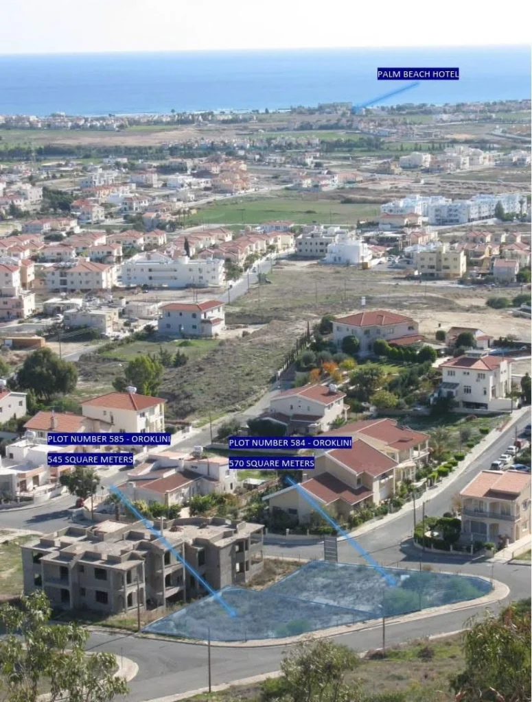 570m² Plot for Sale in Oroklini, Larnaca District