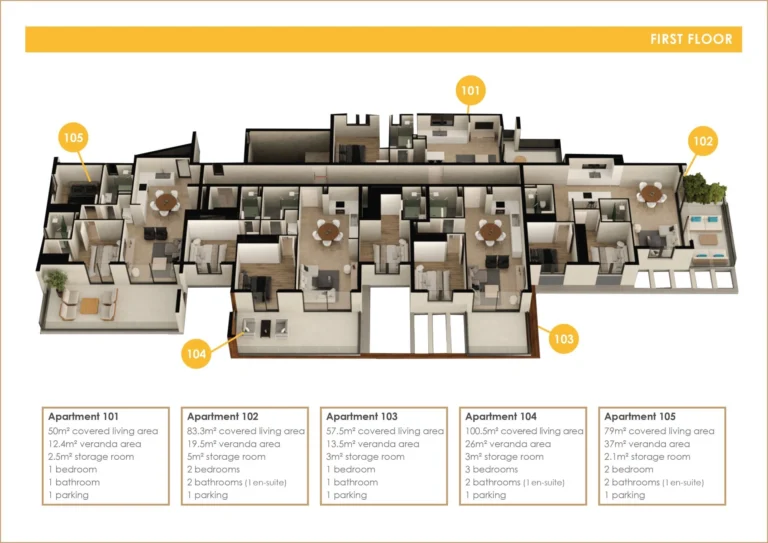 3 Bedroom Apartment for Sale in Oroklini, Larnaca District