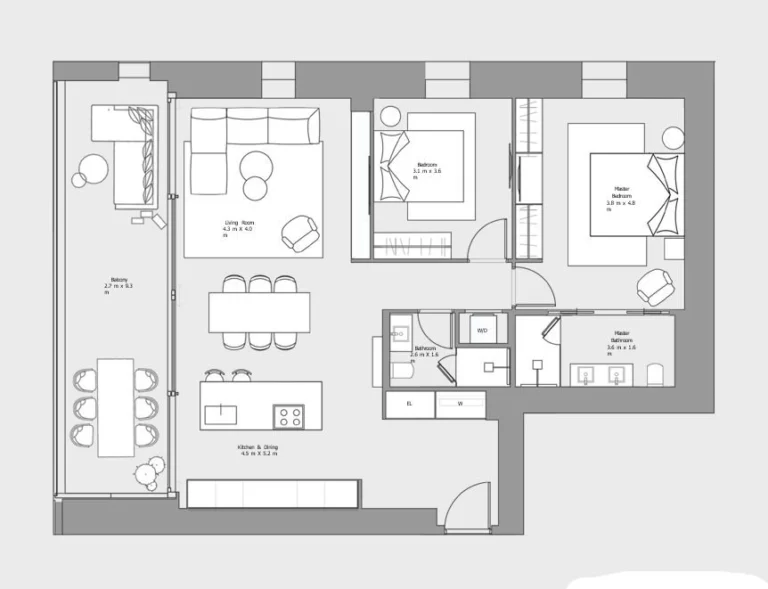 2 Bedroom Apartment for Sale in Mouttagiaka, Limassol District