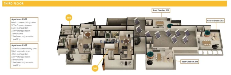 2 Bedroom Apartment for Sale in Oroklini, Larnaca District