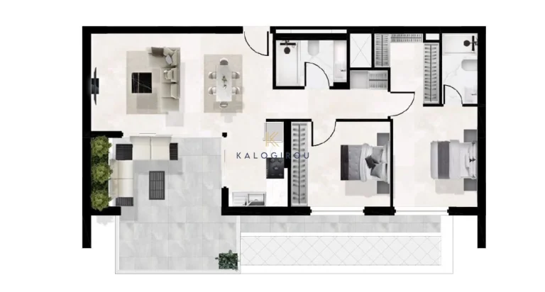 2 Bedroom Apartment for Sale in Larnaca District