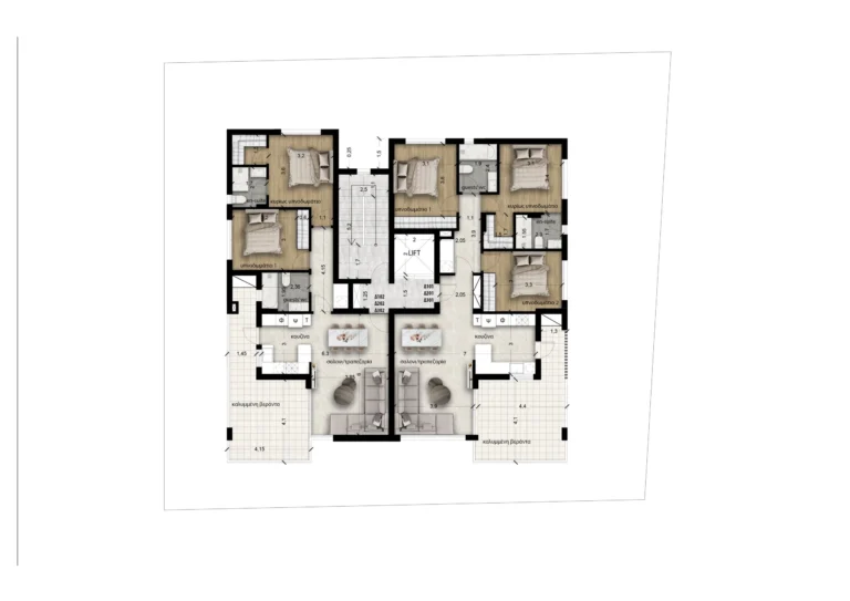 3 Bedroom Apartment for Sale in Limassol – Tsiflikoudia