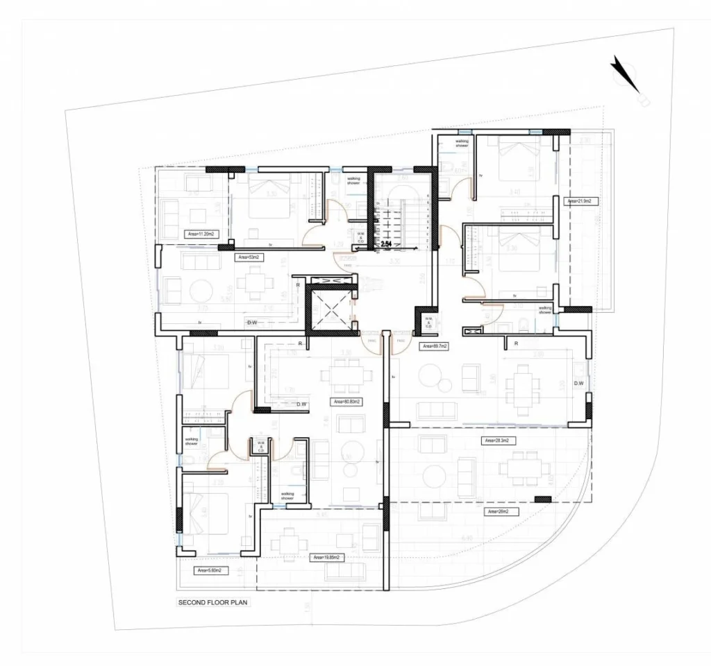 2 Bedroom Apartment for Sale in Aradippou, Larnaca District