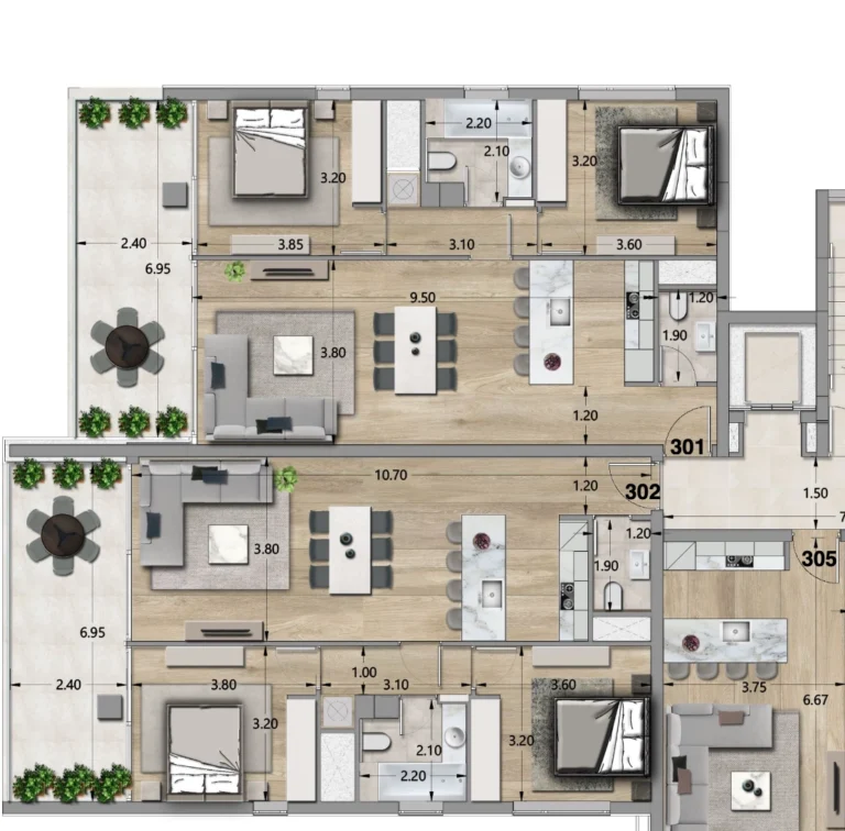 2 Bedroom Apartment for Sale in Limassol – Agios Spyridon