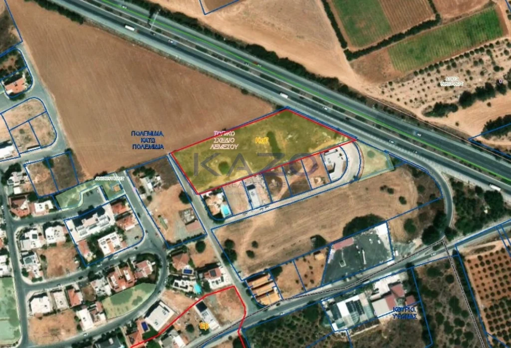 6,611m² Plot for Sale in Limassol District