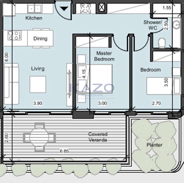 2 Bedroom Apartment for Sale in Limassol District