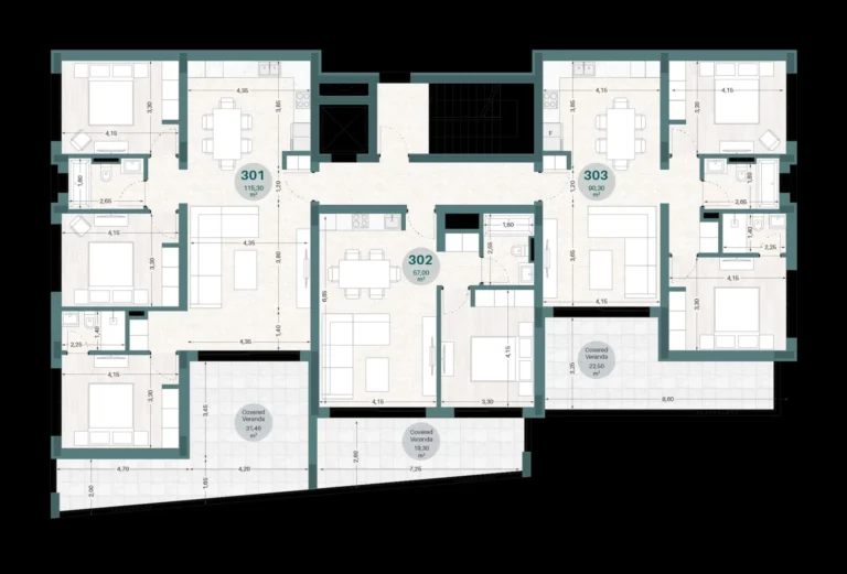 2 Bedroom Apartment for Sale in Limassol – Agios Athanasios
