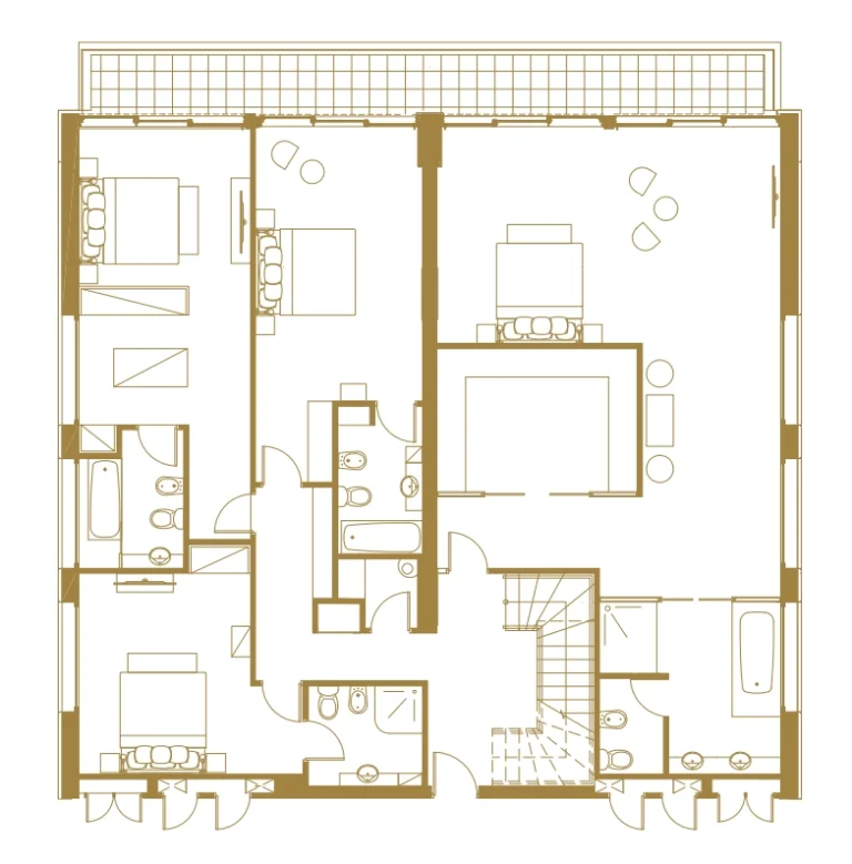 4 Bedroom Apartment for Rent in Parekklisia Tourist Area, Limassol District