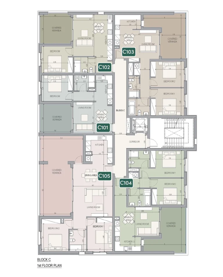 2 Bedroom Apartment for Sale in Limassol – Zakaki