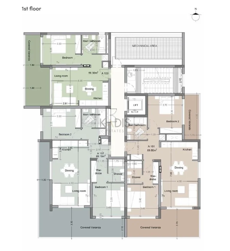 2 Bedroom Apartment for Sale in Limassol District