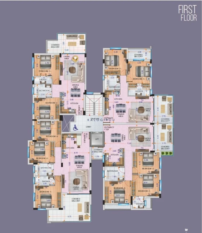 3 Bedroom Apartment for Sale in Livadia Larnakas, Larnaca District