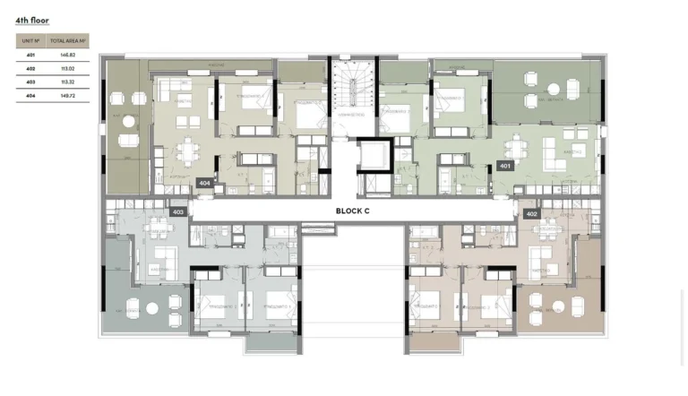 2 Bedroom Apartment for Sale in Limassol – Zakaki