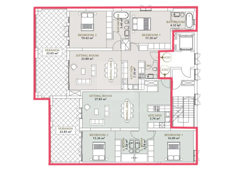 2 Bedroom Apartment for Sale in Limassol District