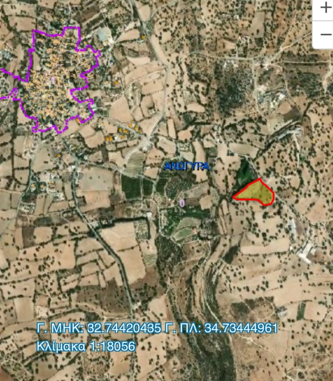 10,703m² Plot for Sale in Anogyra, Limassol District