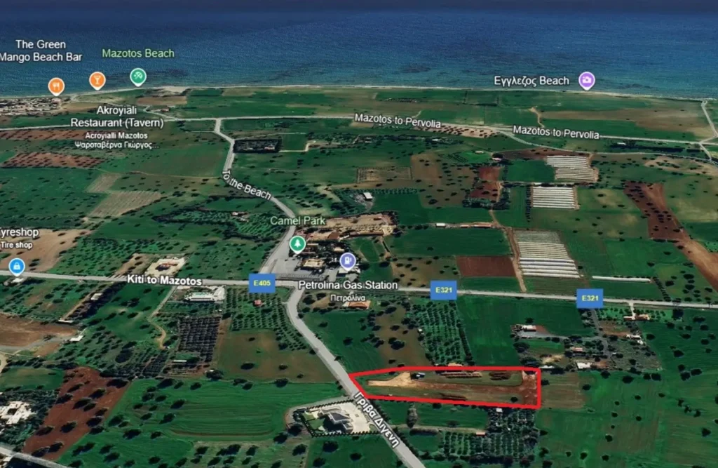 590m² Plot for Sale in Mazotos, Larnaca District