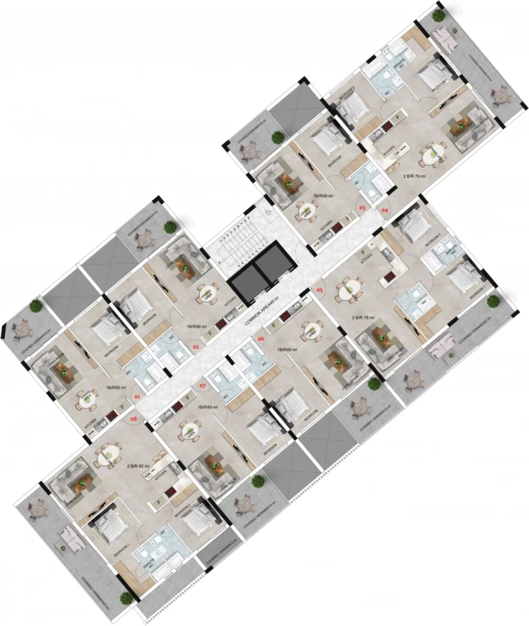 1 Bedroom Apartment for Sale in Larnaca District