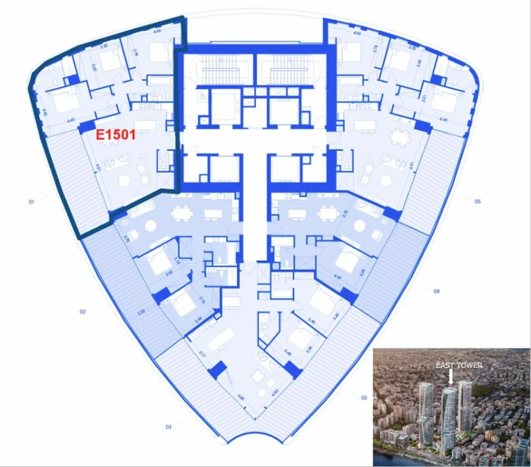 3 Bedroom Apartment for Rent in Limassol – Neapolis
