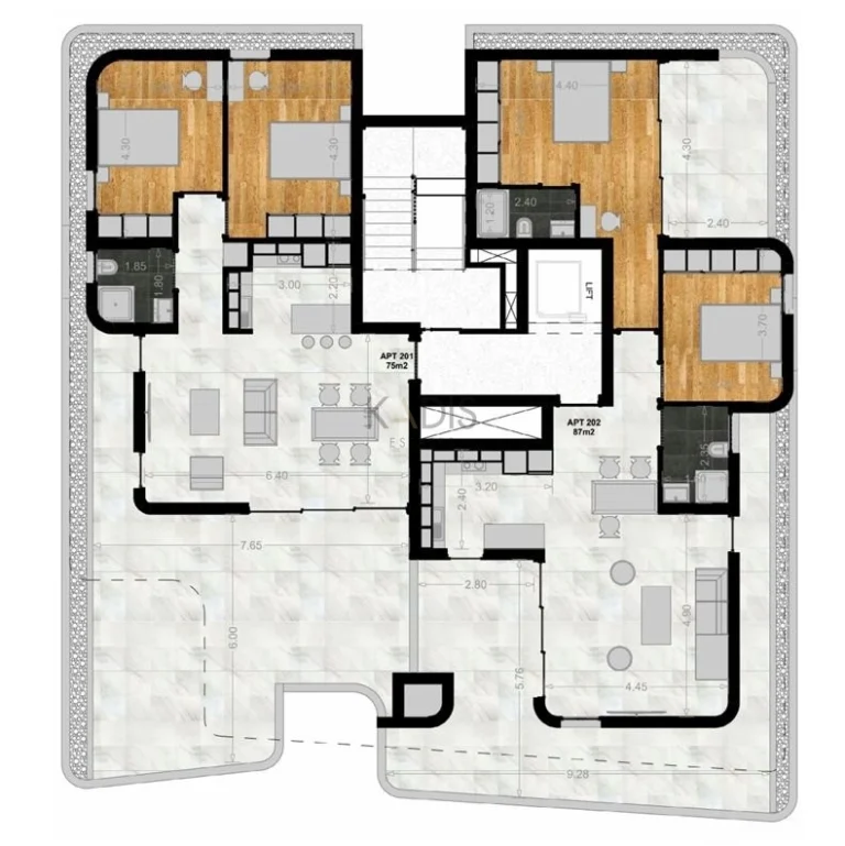 2 Bedroom Apartment for Sale in Limassol – Zakaki