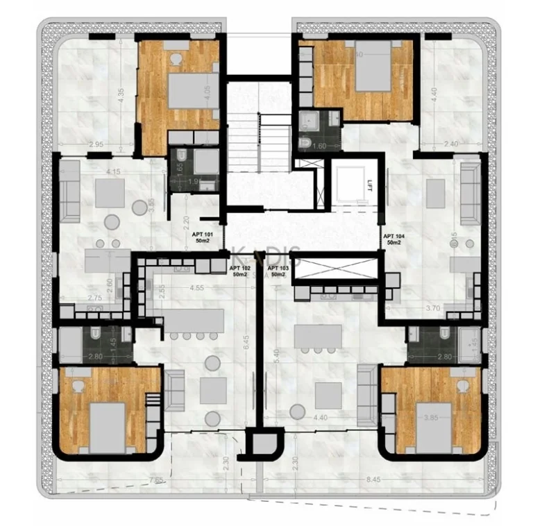 2 Bedroom Apartment for Sale in Limassol – Zakaki