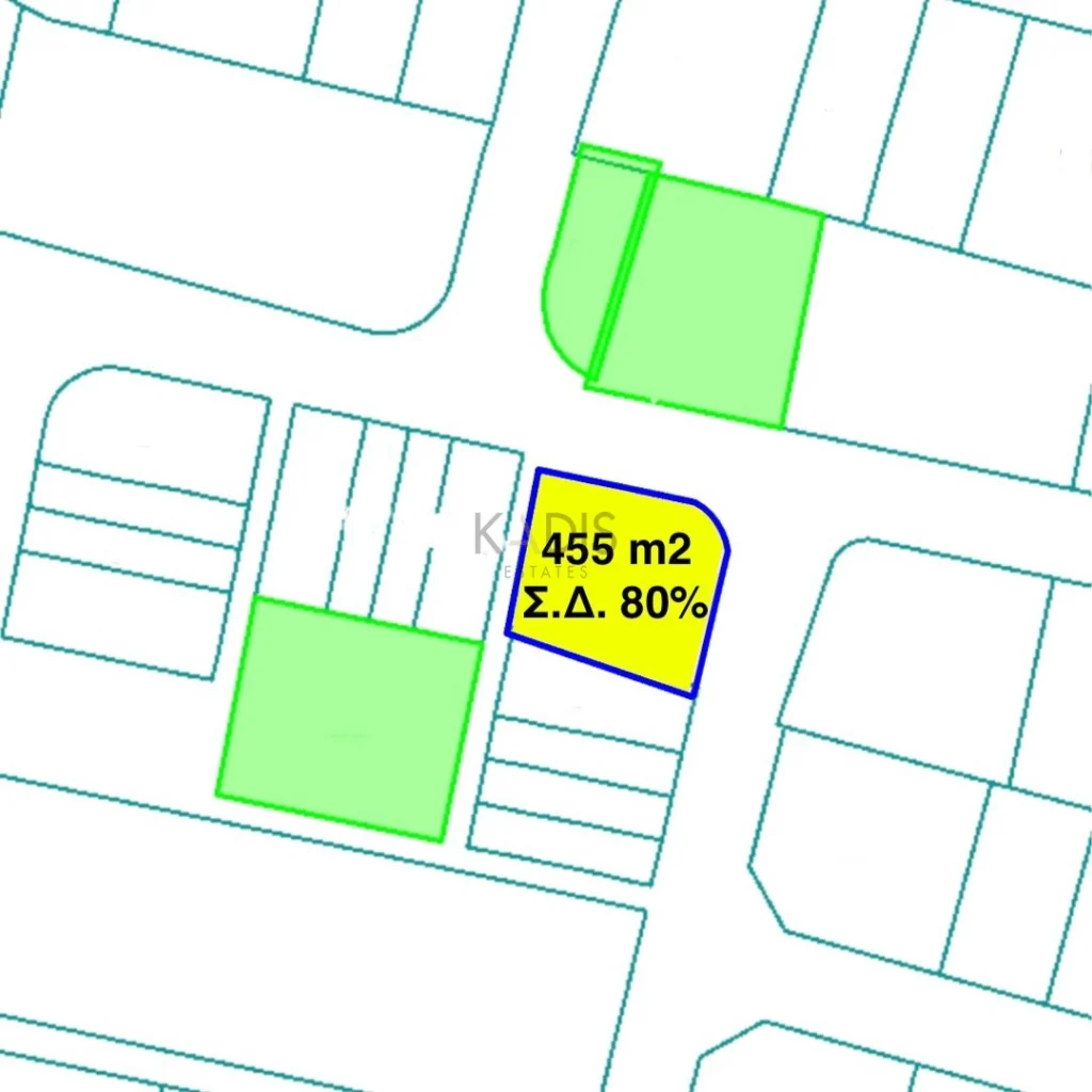 455m² Plot for Sale in Nicosia – Agios Andreas