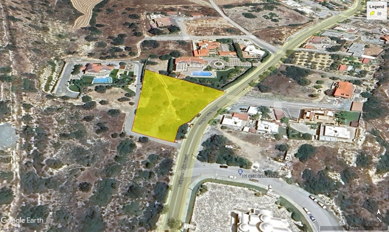 2,941m² Plot for Sale in Agios Tychonas, Limassol District