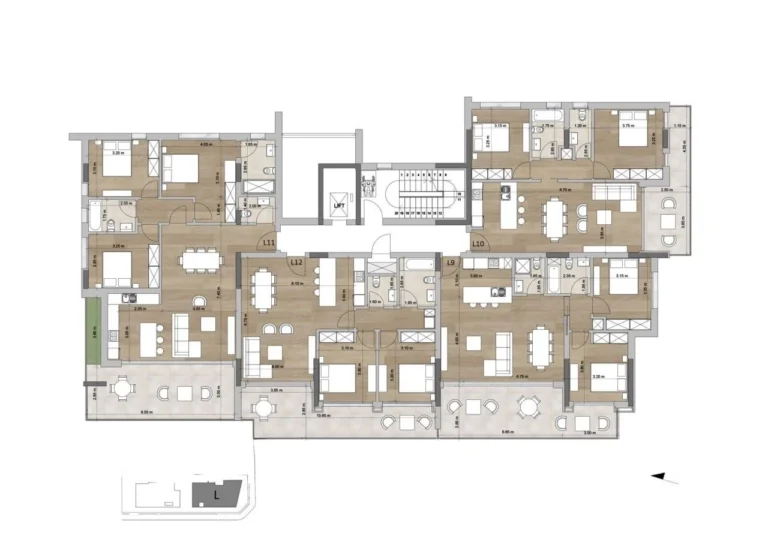 3 Bedroom Apartment for Sale in Limassol – Mesa Geitonia