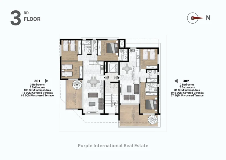 3 Bedroom Apartment for Sale in Faneromeni, Larnaca District