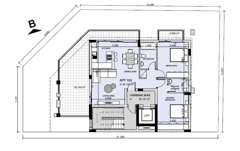 268m² Plot for Sale in Limassol – Apostolos Andreas