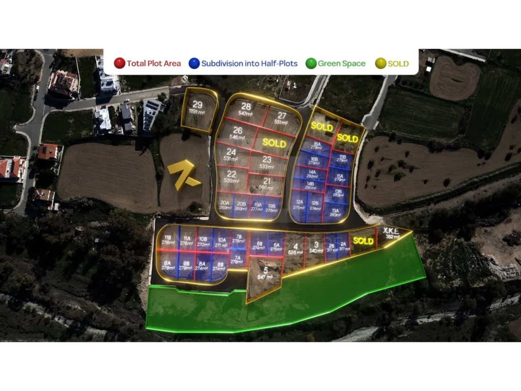 558m² Plot for Sale in Nicosia District